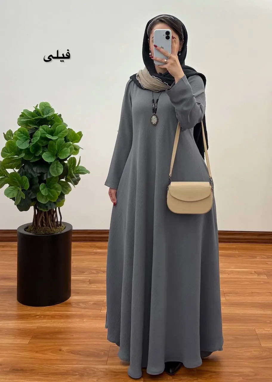 پیراهن مانتویی ایتالیایی نوردخت ۴